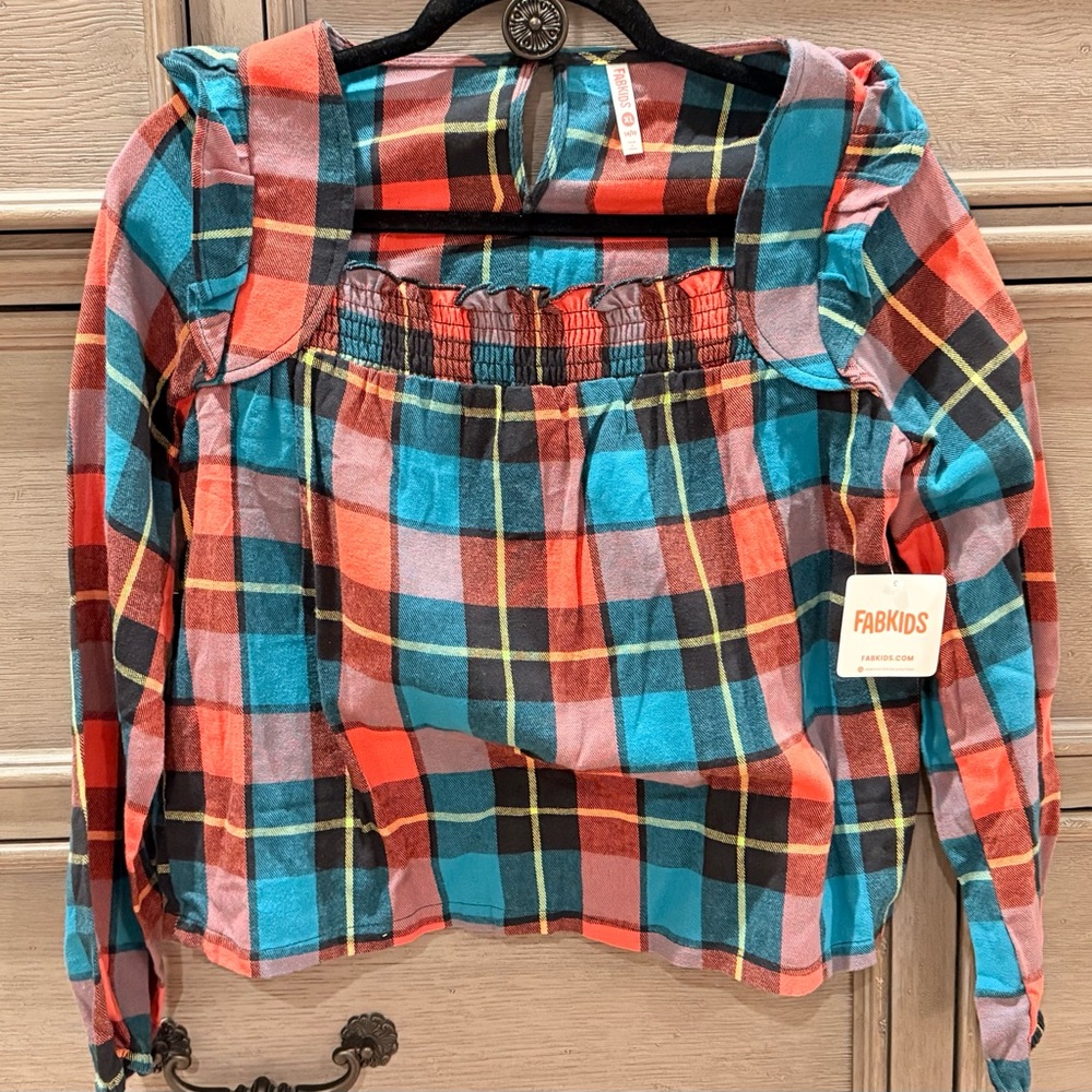 Colorful Plaid Dress - Picture 3 of 4